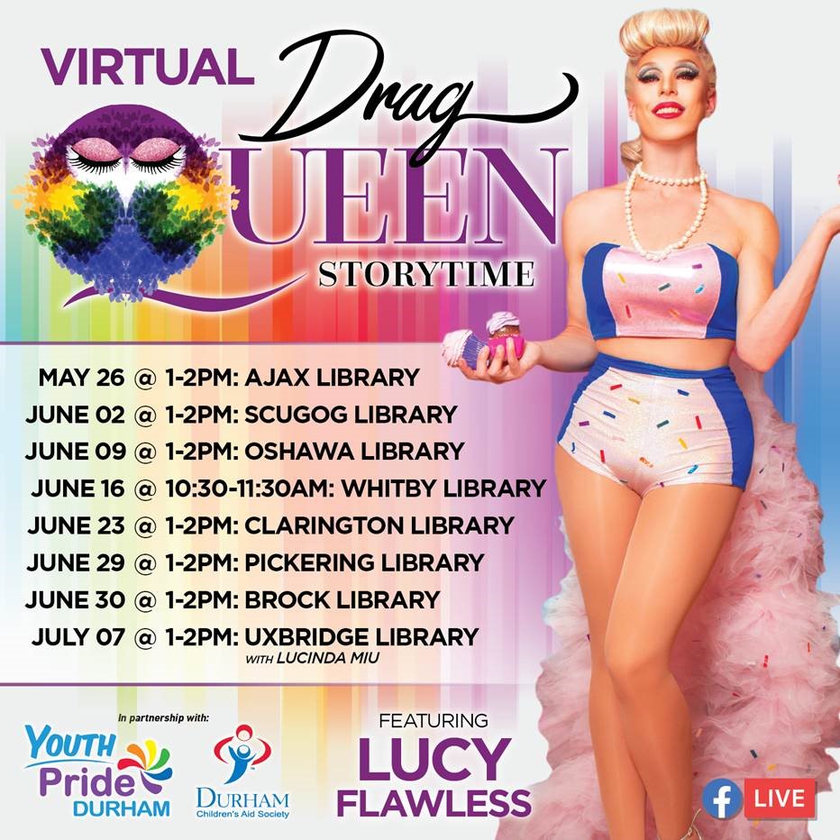 Toronto Drag Queen Storytime Event Posting