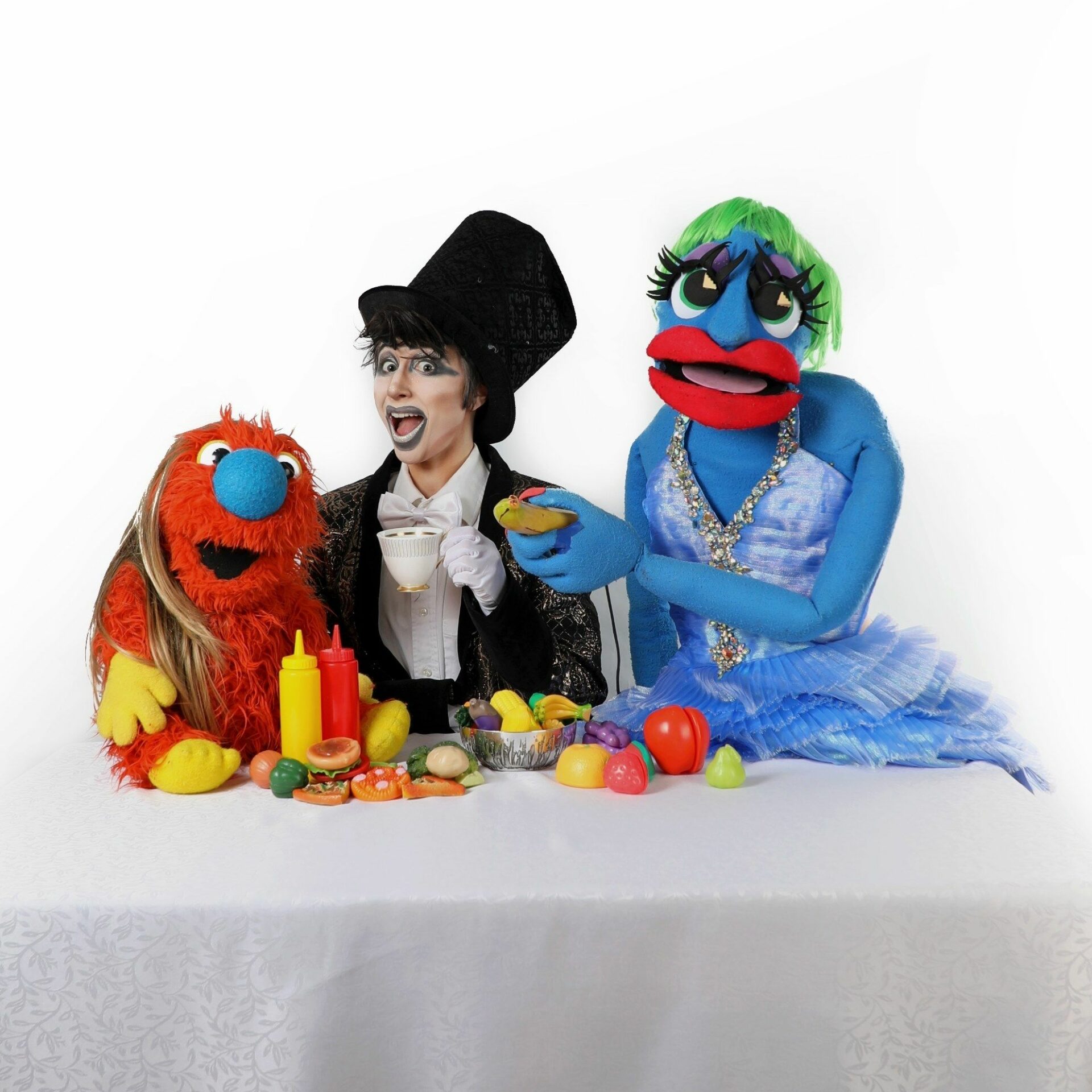 ZacKey Lime with Puppets