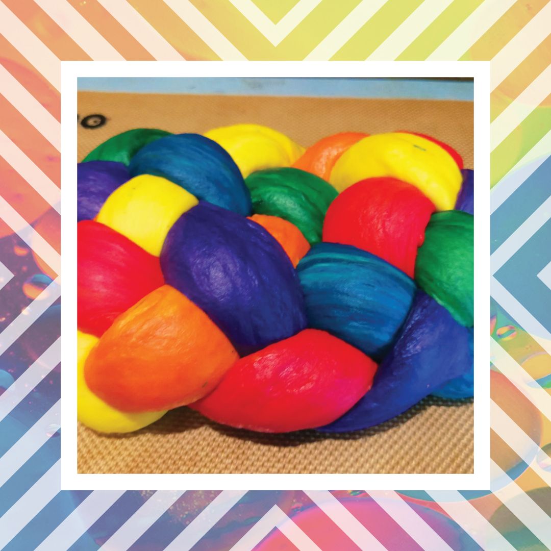 Rainbow Challah