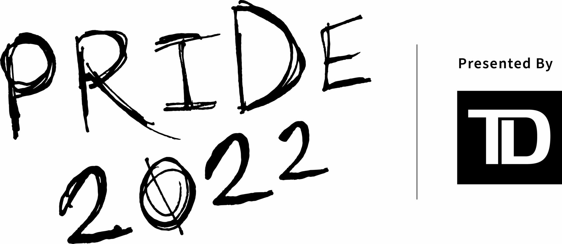 Pride 2022 Wordmark Presented by TD