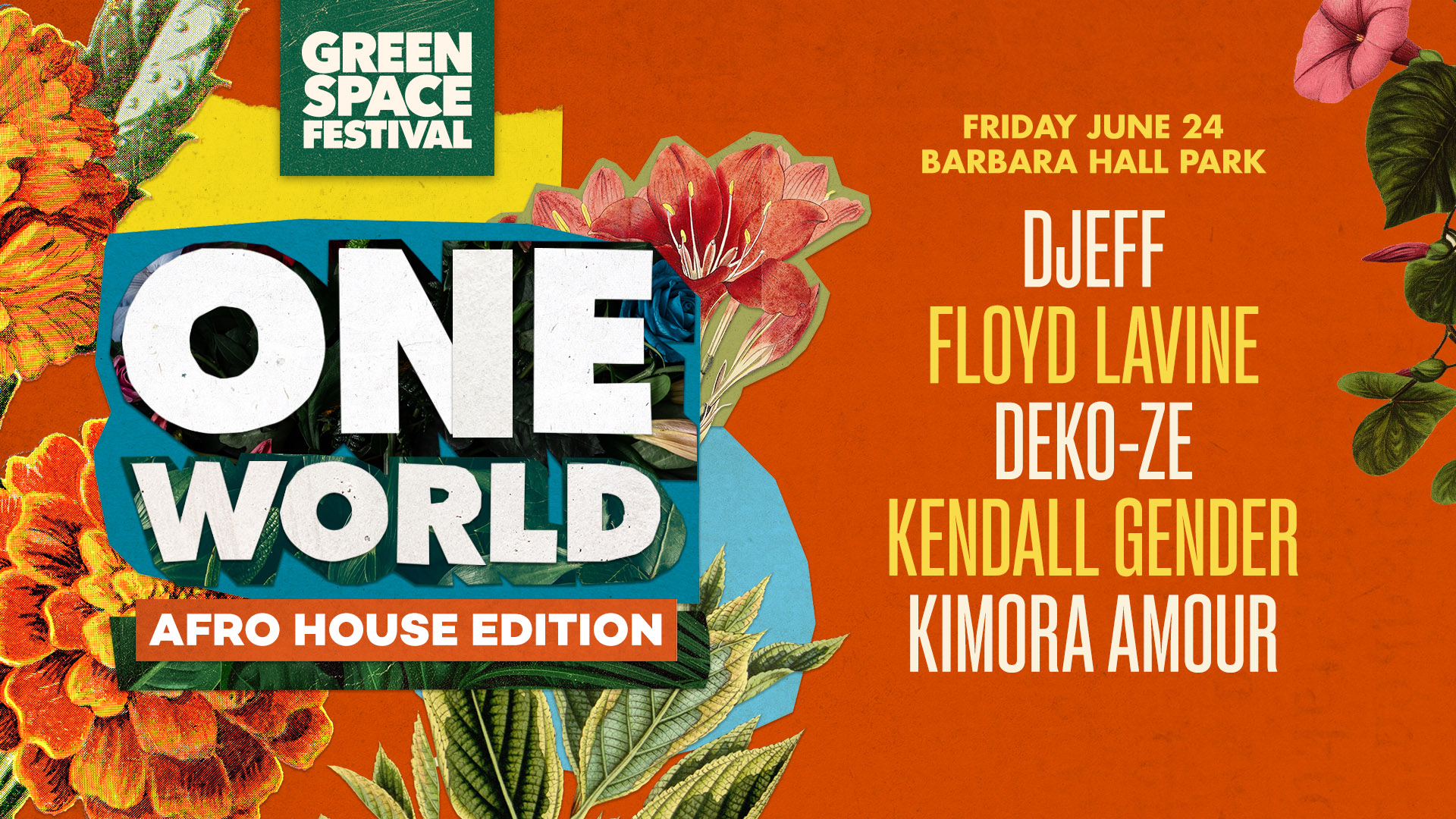 One World: Afro House Edition Event