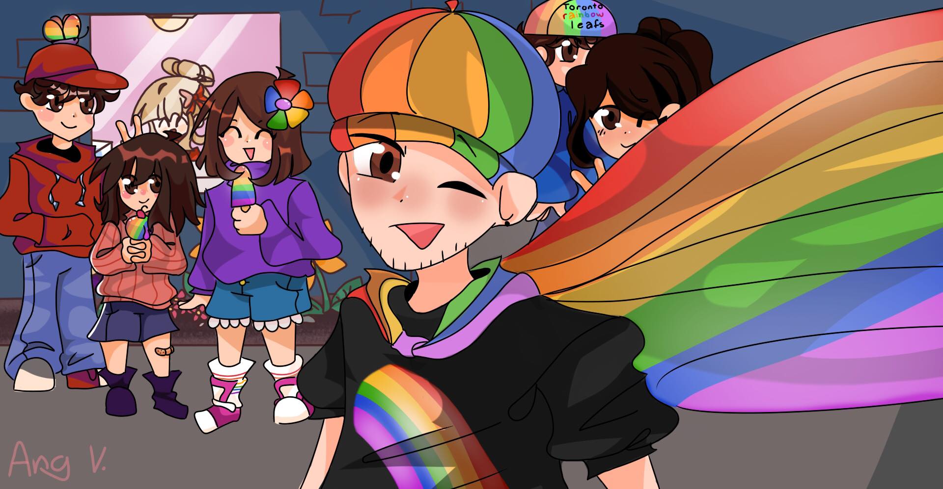 Family Pride Event - Art by Don Vaillancourt