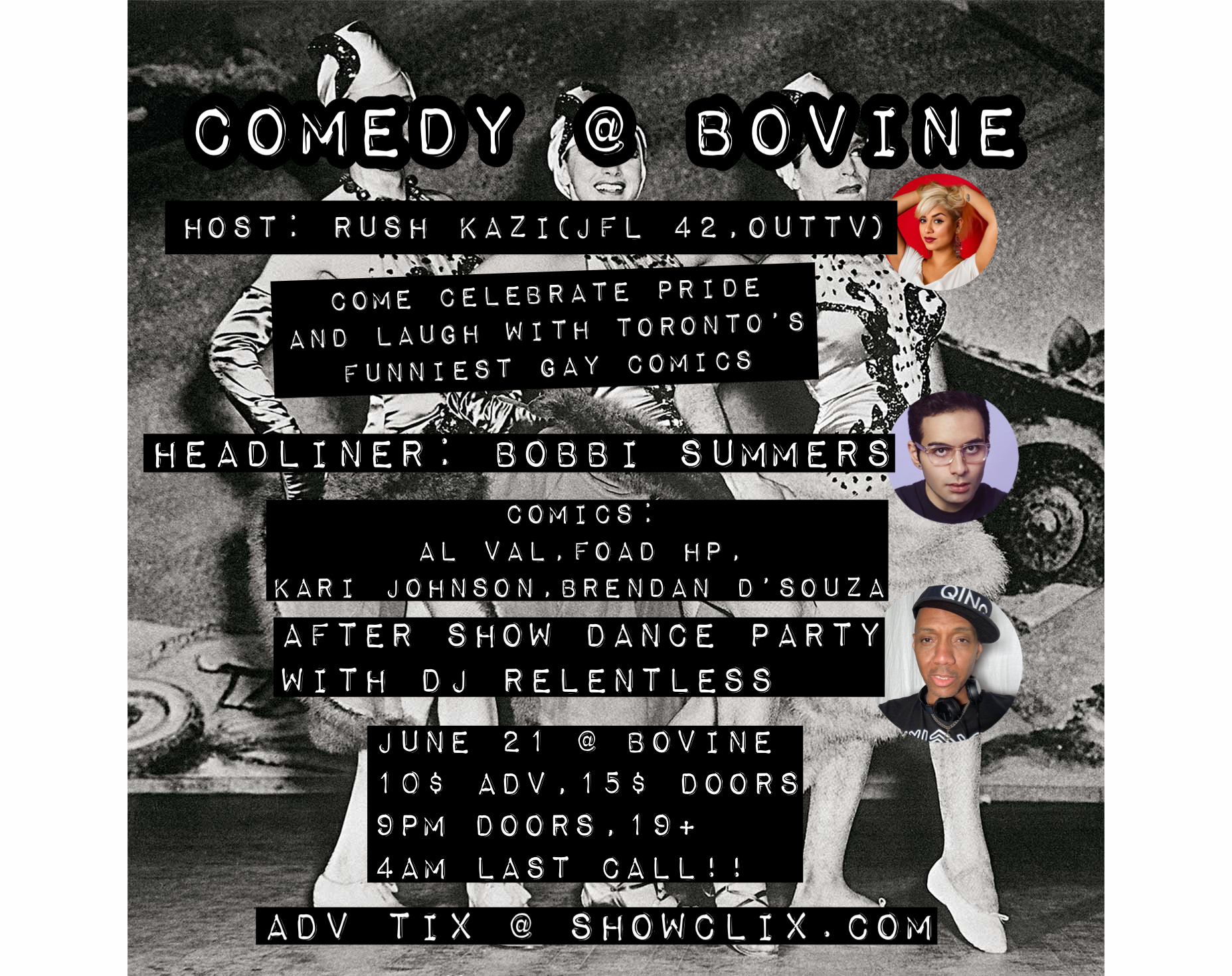 Comedy @ Bovine
