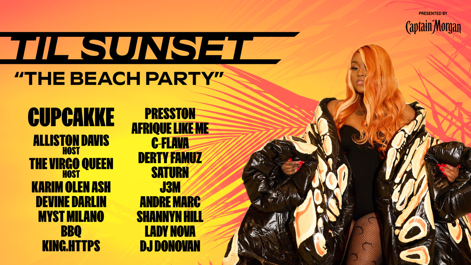 Til Sunset event info and performers