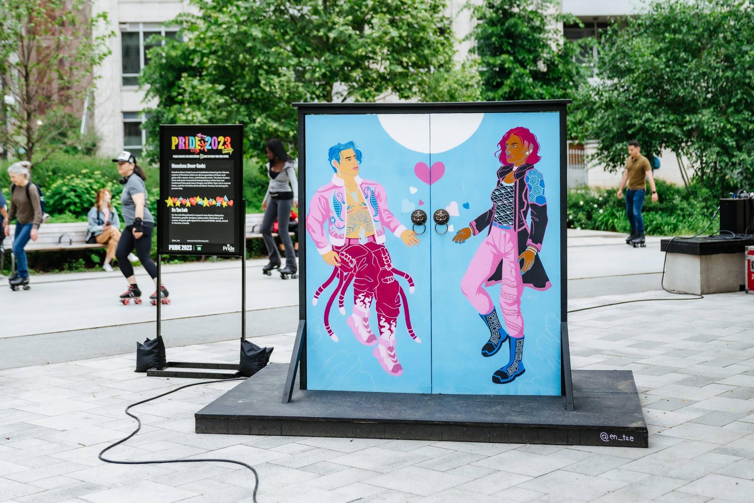 Pride Toronto's 2023 Visual Art Installments